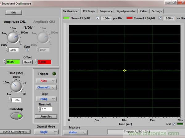 利用软件和简单电路就能把电脑音效卡变成示波器