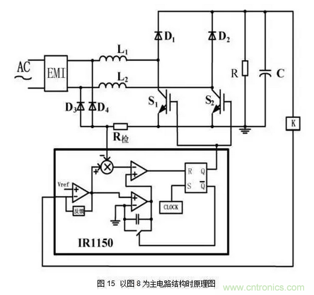 针对无桥Boost PFC电路的验证及EMI实例分析