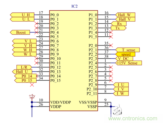 XMC1302微控制器原理图