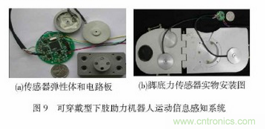 可穿戴型下肢助力机器人感知系统研究