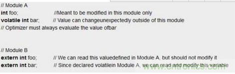 8）volatile和extern的含义及如何相互影响