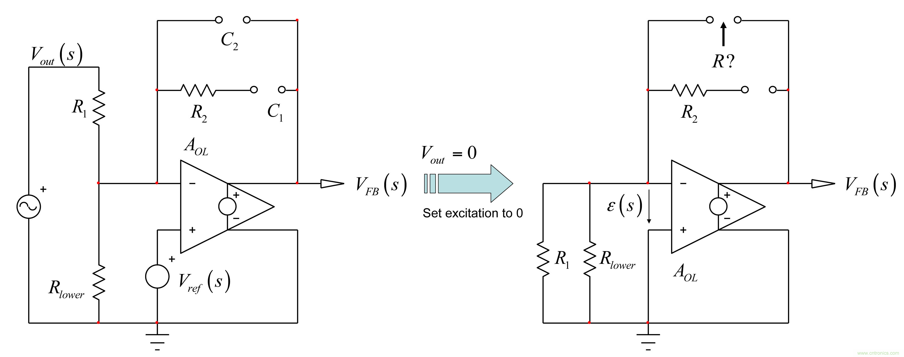 考量运算放大器在Type-2补偿器中的动态响应（一）