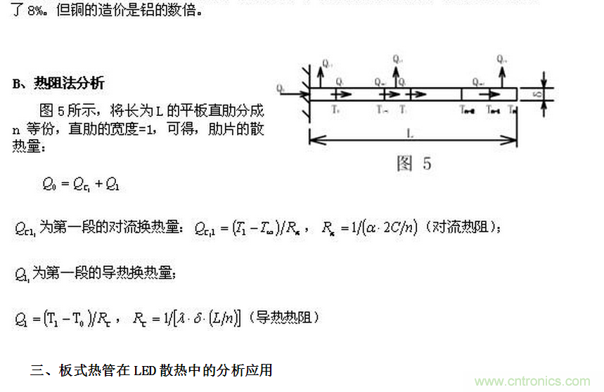 LED行业中的传热学问题之一——“热阻”概念被滥用