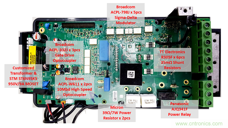 拆解施耐德电气AltivarTM Process变频器ATV630U15M3