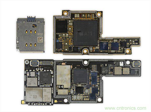 苹果iPhone X iFixit拆解报告：双层主板+双单元电池