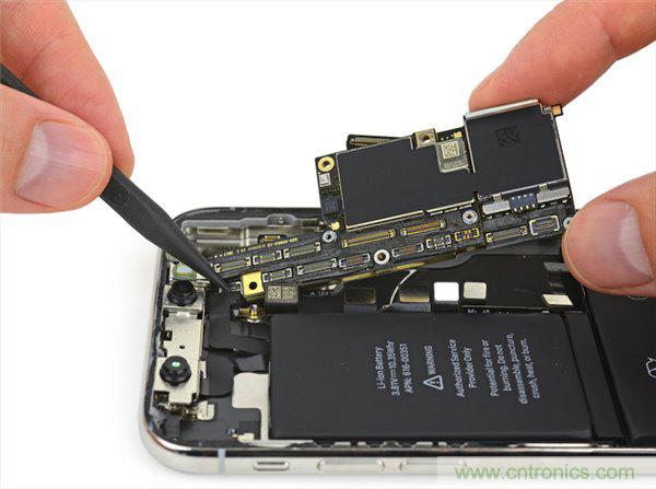 苹果iPhone X iFixit拆解报告：双层主板+双单元电池