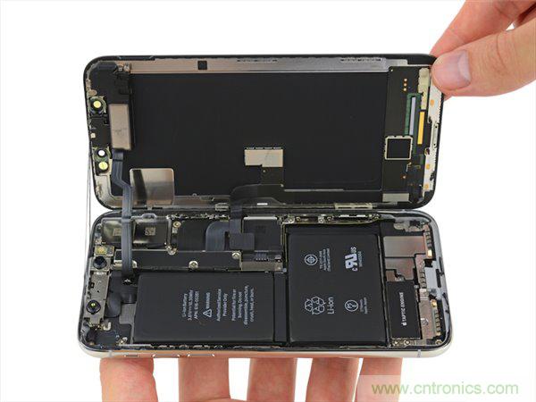 苹果iPhone X iFixit拆解报告：双层主板+双单元电池