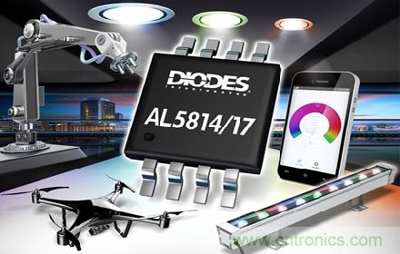 Diodes 公司推出高效率和高准确度的线性 LED 控制器