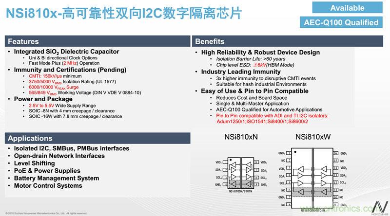 纳芯微：数字隔离助力新能源汽车安全隔离的新挑战