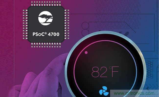 赛普拉斯推出使用电感式感应技术的PSoC 4700系列MCU
