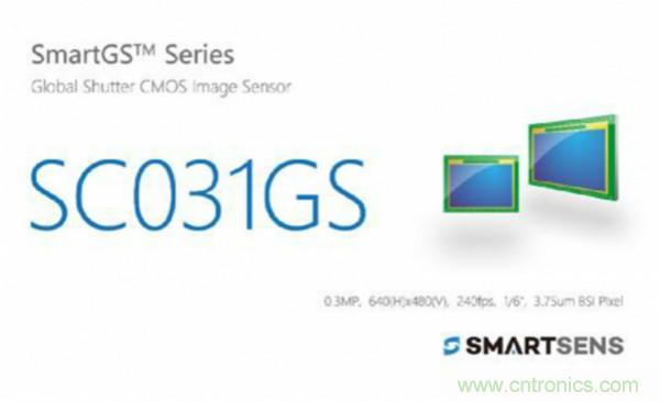SmartSens推出30万像素BSI全局快门CMOS图像传感器SC031GS