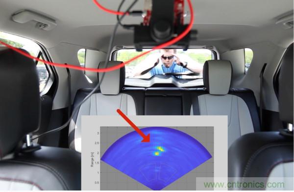 使用毫米波传感器检测车内乘坐情况