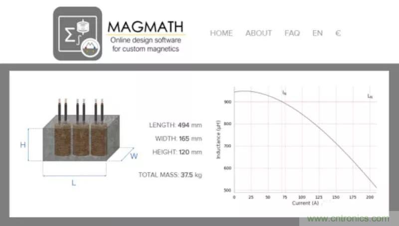 用于太阳能和UPS逆变滤波器的MAGMENT三相电感