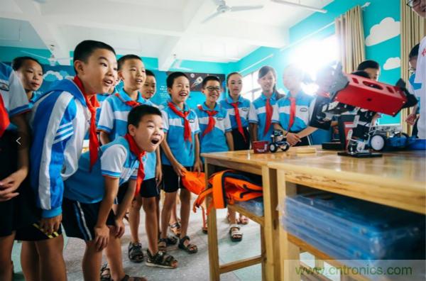 德州仪器希望小学在江西省萍乡市湘东区腊市镇正式落成并启用