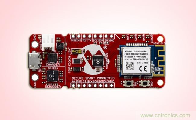 Microchip推出MCU开发板，轻松一点即可创建安全的连网应用