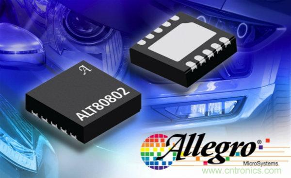 Allegro发布简易的降压-升压解决方案，扩展汽车LED驱动器产品组合
