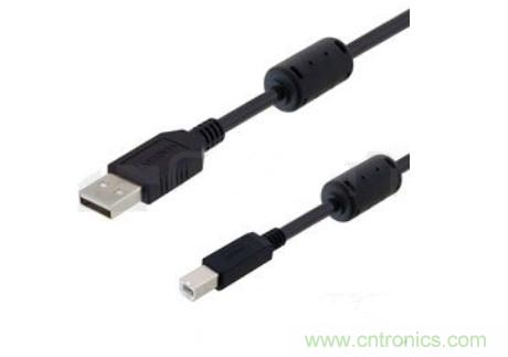 L-com推出配置铁氧体磁环的低烟无卤USB 2.0线缆