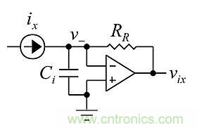 分析运算放大器和反馈电阻的动态特性