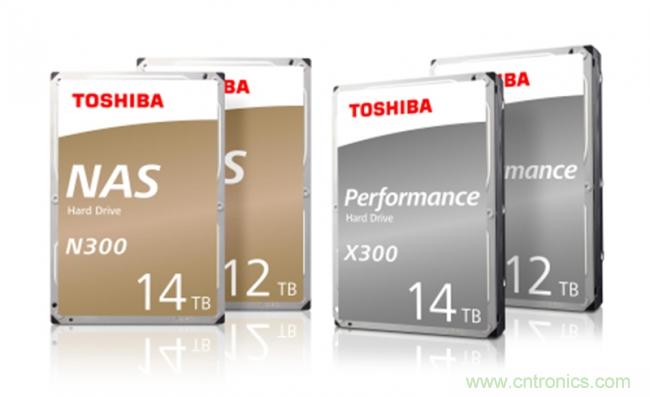 东芝硬盘产品线增添新成员12TB和14TB氦气密封式硬盘型号