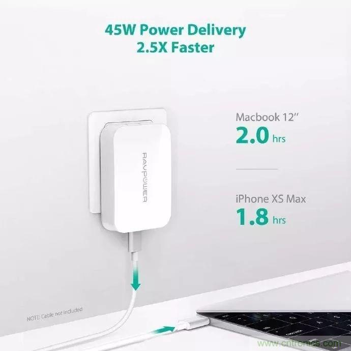RAVPower发布新款USB PD充电器,内置GaN氮化镓功率器件