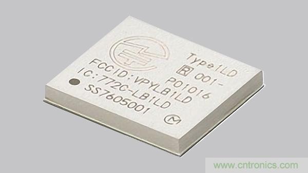 村田推出Electronics 1LD型超小尺寸WiFi+蓝牙+MCU模块