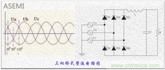 三相整流桥怎么接线？四脚整流桥接线图