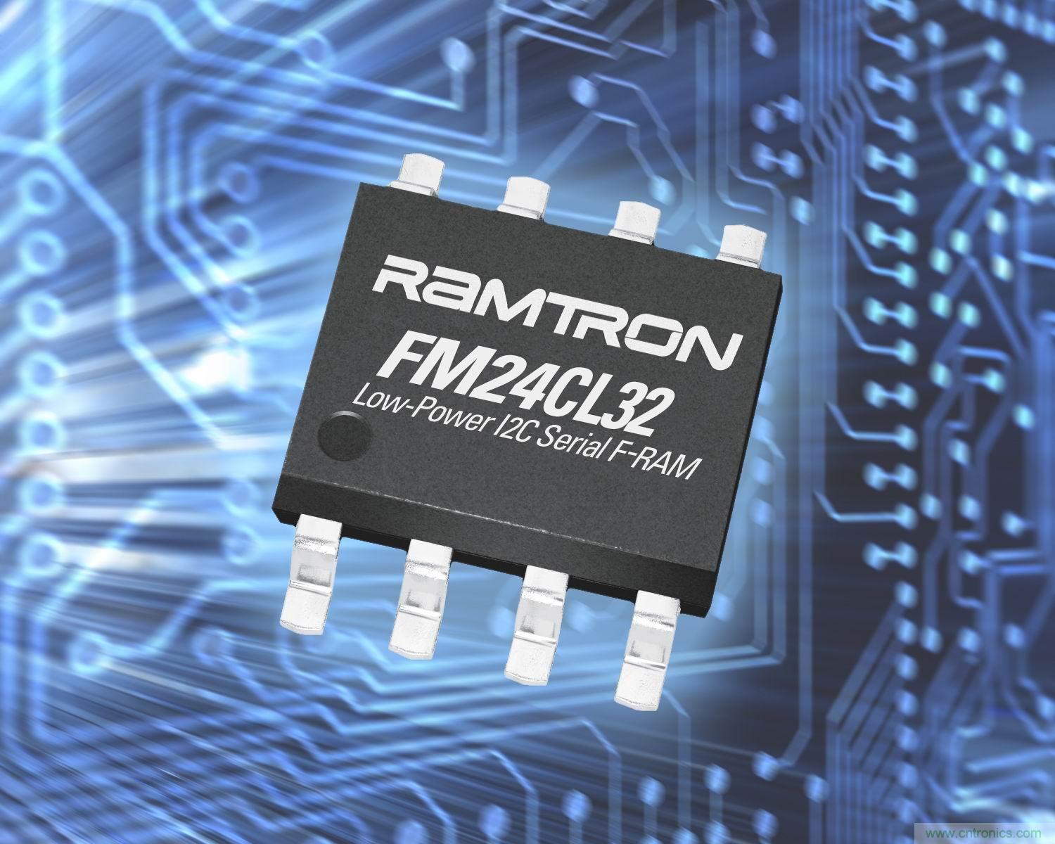 Ramtron推出高速和低电压的F-RAM存储器