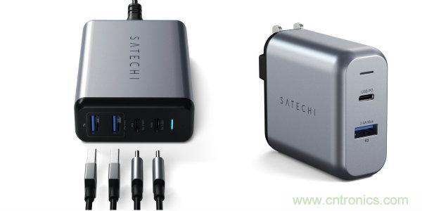 Satechi 发布 30W 和 75W USB-C 电源适配器