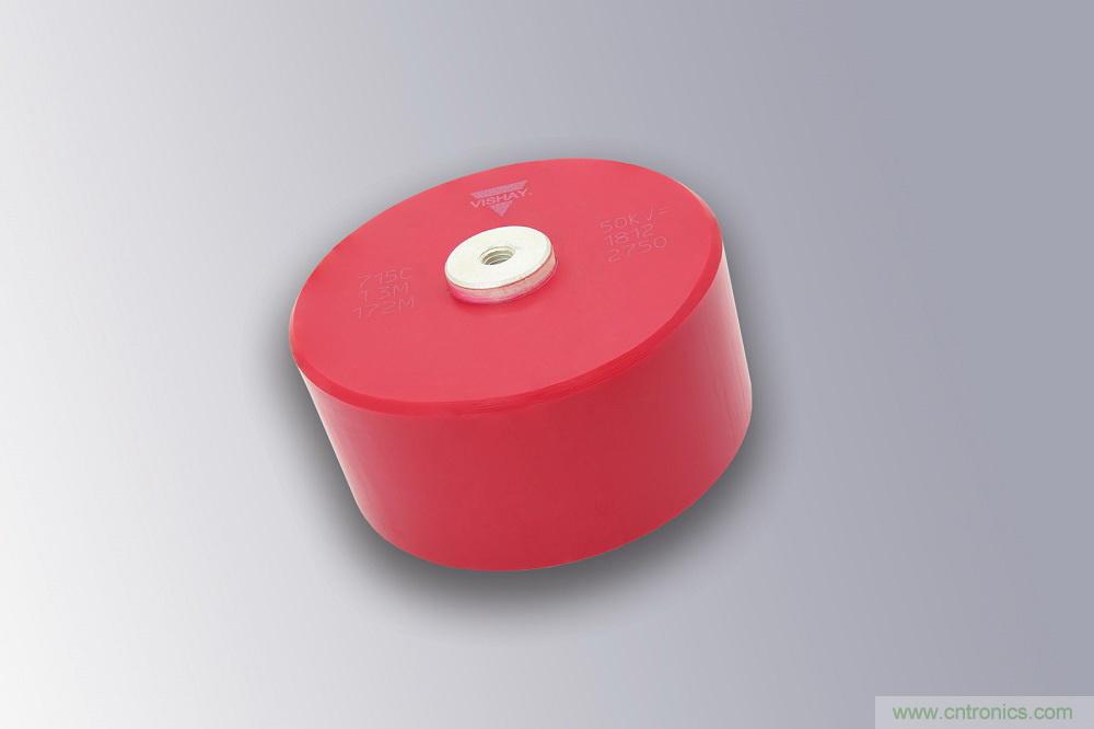Vishay推出螺丝固定盘式陶瓷电容器