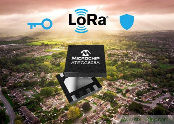 Microchip推出带安全密钥配置功能的端到端LoRa安全解决方案