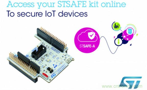 ST发布安全单元评估套件, 配备即用型IT和物联网应用软件