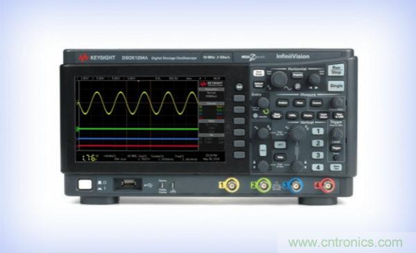 e络盟新增Keysight InfiniiVision 1000 X系列两款新型通用示波器