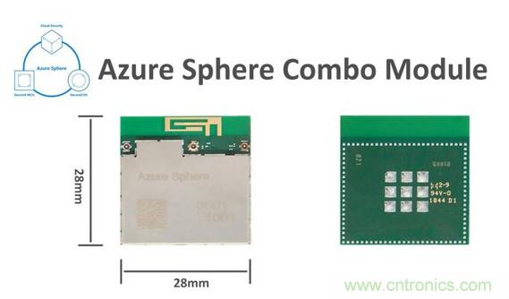 USI推出用于物联网的Azure Sphere无线和蓝牙组合模块