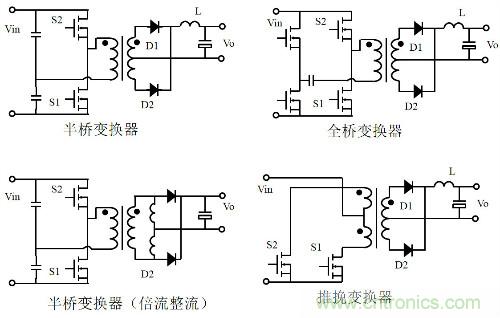 开关电源“各种拓扑结构”的对比与分析！