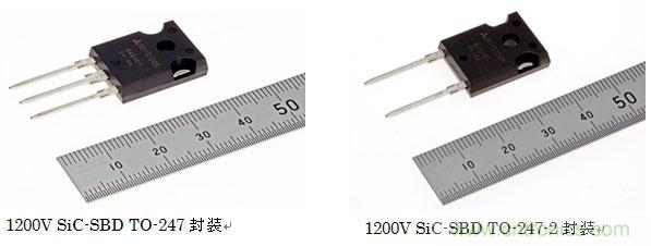 三菱电机开始发售功率半导体---1200V SiC-SBD