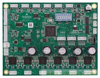 Trinamic推出用于六轴控制的高级步进电机模块