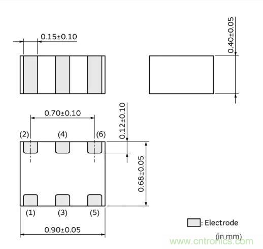 村田推出Murata Electronics NFG共模噪声滤波器