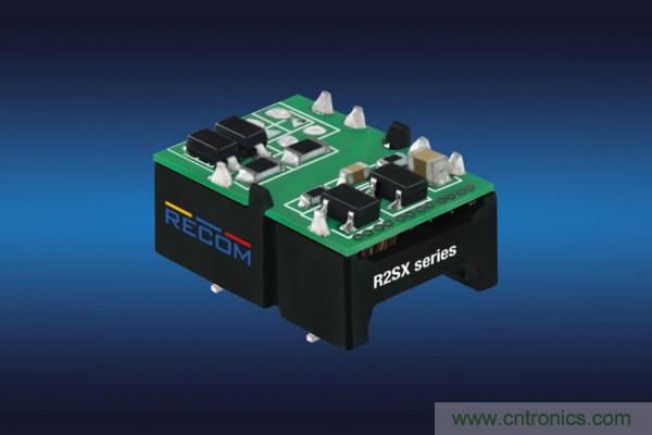 RECOM推出R2SX系列为紧凑型的2W DC/DC转换器
