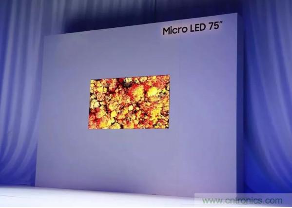 三星发布全新的模块化75英寸4K分辨率Micro LED显示器The Window