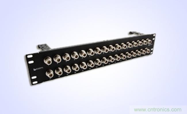 L-com推出配置N型耦合器和0.630英寸D型孔的配线架新产品 L-com推出配置N型耦合器和0.630英寸D型孔的配线架新产品