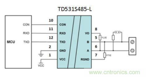 金升阳推出RS485隔离收发模块——TD5(3)31S485-L、TD5(3)21D485-L系列
