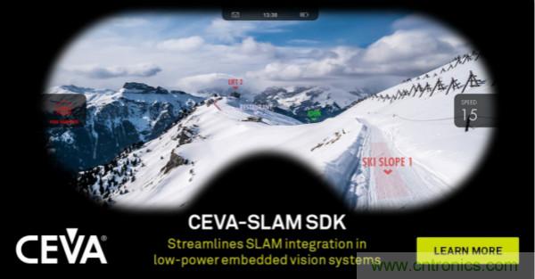 CEVA推出用于CEVA-XM智能视觉DSP和NeuPro AI处理器的SLAM软件开发套件