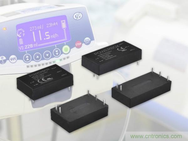 Powerbox推出105款2XMOPP医疗论证的DC/DC电源模块