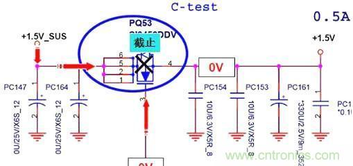 分析MOS管如何控制电流方向的方法