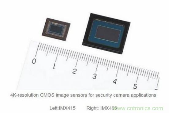 索尼推出最小CMOS图像传感器IMX415,实现4K分辨率