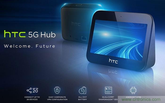 EE推出英国首个5G移动宽带，采用HTC设备