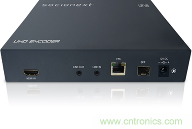 Socionext 推出全新低延迟4K/HEVC编码器X500E