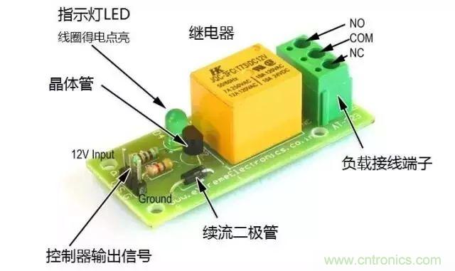 继电器为何要并联二极管