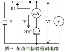 恒流二极管的检测方法