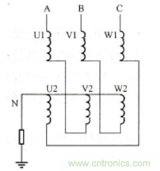 接地变压器的接线方法及参数